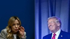 Giorgia Meloni i Donald Trump