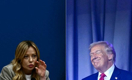 Giorgia Meloni i Donald Trump