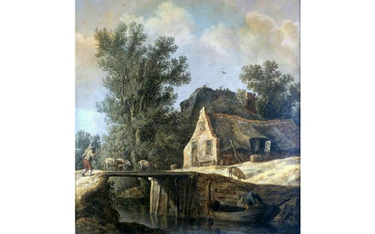 Naukowcy twierdzą, że obraz Jana van Goyena z 1638 roku, „Chałupy nad kanałem”, znajdujący się obecn