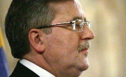 Bronisław Komorowski w trudnej sytuacji