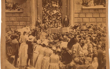 Pochówek Adama Mickiewicza na Wawelu jako demonstracja patriotyczna. 4 lipca 1890 roku