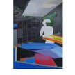 WERONIKA BET - Matthias Weischer, 2009; Olej na płótnie, 200 x 140 cm