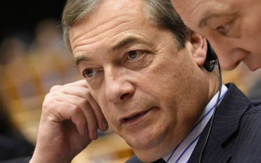 Farage do Tuska: Będziemy wolni od takich łobuzów jak ty
