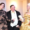 Brooke Shields i państwo Lugnerowie