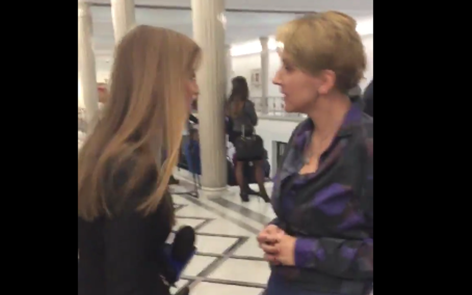 Joanna Scheuring-Wielgus o próbie nagrania rozmowy z dziennikarką Ewą Bugałą
