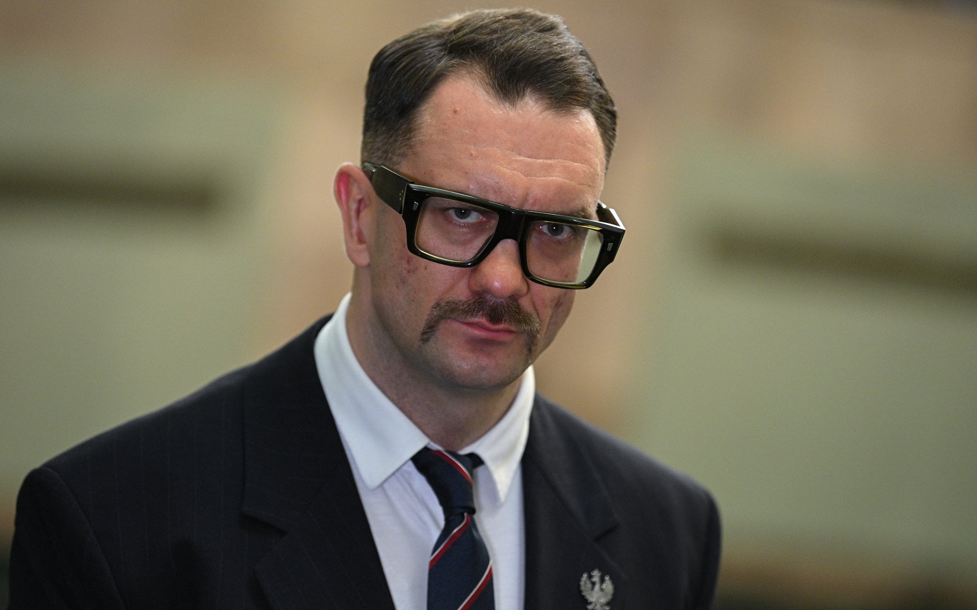 Łukasz Mejza z 225 punktami karnymi. przez cały czas ma prawo jazdy