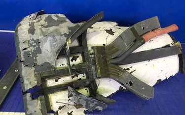 Szczątki amerykańskiego drona, zestrzelonego przez Iran