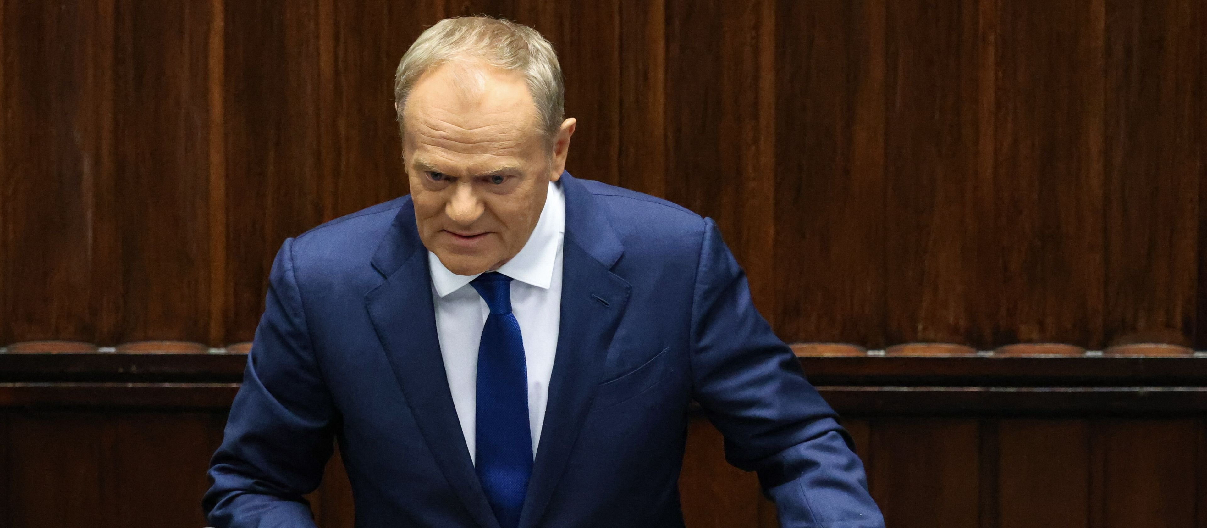 Donald Tusk w Sejmie o publikacji „Rz”. „Mejza z Kowalskim w klatce”