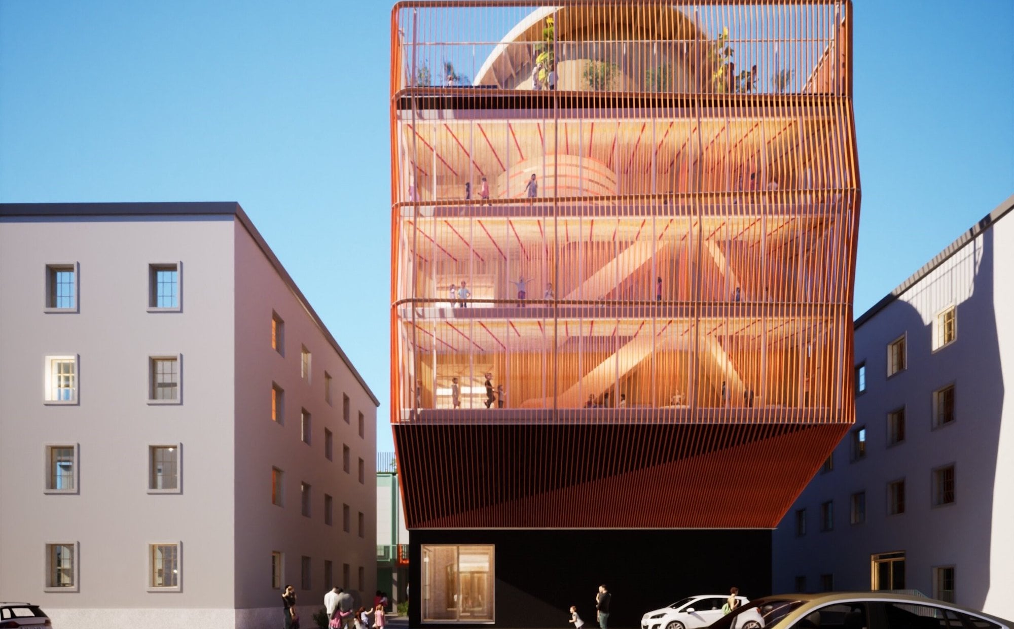 „Pionowe przedszkole” na uczelni. To dzieło laureata „architektonicznego Nobla”