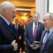 Prezydent Białorusi Aleksandr Łukaszenko z Władimirem Putinem
