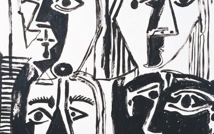 Andy WARHOL, Głowa (według Picassa) N° XII, 1985 Akryl na płótnie