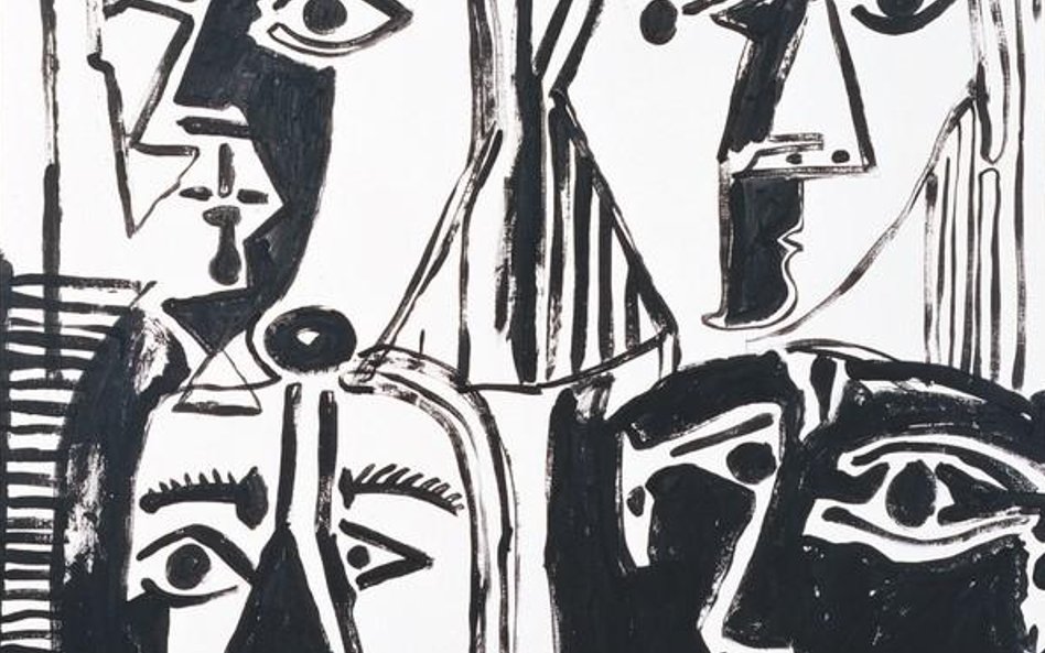 Andy WARHOL, Głowa (według Picassa) N° XII, 1985 Akryl na płótnie