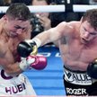 Giennadij Gołowkin (z lewej) i Canelo Alvarez
