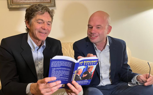 Arndt Freytag von Loringhoven i Jędrzej Bielecki, autorzy książki „Nie budujemy IV Rzeszy”