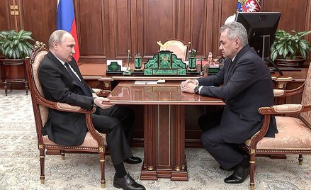 Władimir Putin i Siergiej Szojgu