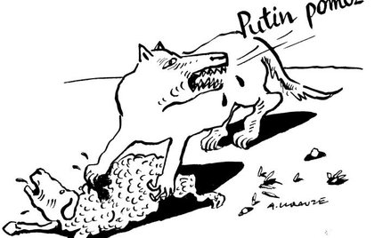 Komentarz rysunkowy. Putin pomóż