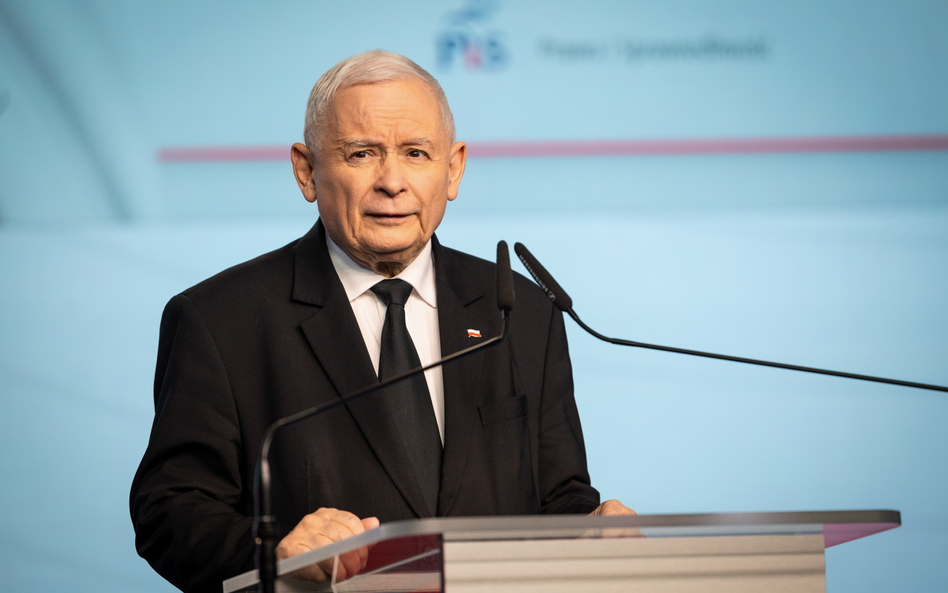 Prezes Prawa i Sprawiedliwości Jarosław Kaczyński