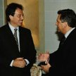 Tony Blair i Aleksander Kwaśniewski, zdjęcie z 2005 r.