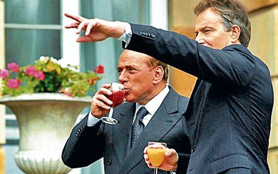 Przyjaźń Blaira i Berlusconiego znajdowała wyraz w zegarkach