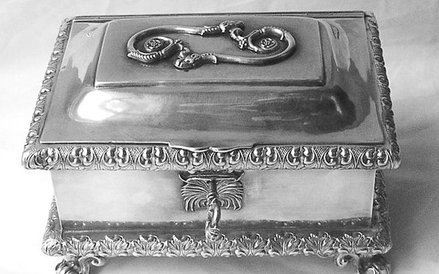 Srebrna cukiernica Karola Malcza