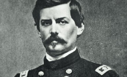 Generał George B. Mc Clellan, dowódca Armii Potomaku