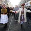 Polonez na ulicach Łodzi