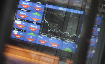 Trzecia z rzędu spadkowa sesja WIG20