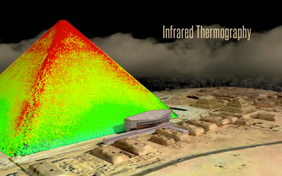 Piramidy w Egipcie gorączkują