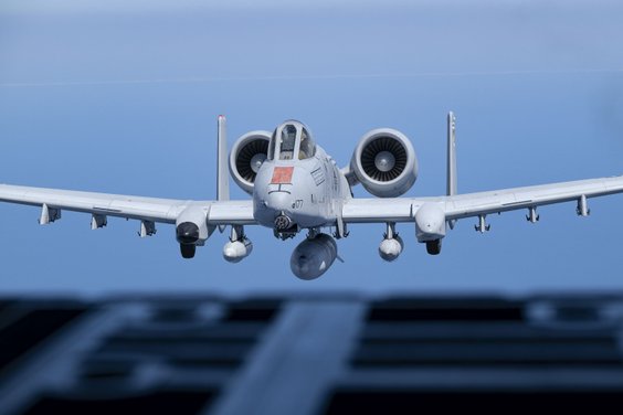 A-10C Thunderbolt II nad Zatoką Meksykańską, 16 września 2025 r.