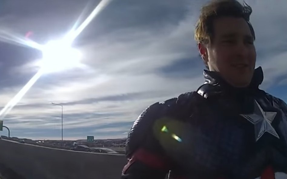 Mężczyzna, zatrzymany na autostradzie do Denver