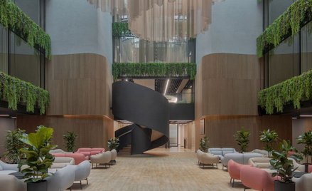 Wnętrza Pałacu Jabłonowskich w Warszawie to projekt biura SAAN Architekci.