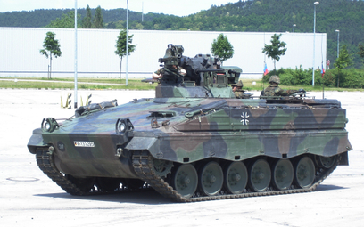 Niemiecki koncern zbrojeniowy chce eksportować na Ukrainę sto wozów bojowych Marder