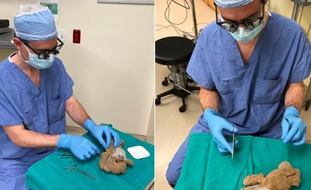 Kanada: Chirurg, na prośbę chorego 8-latka, zoperował pluszowego misia