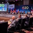 Prezes NBP Adam Glapiński i minister finansów Andrzej Domański na spotkaniu G20 Asheville 2026