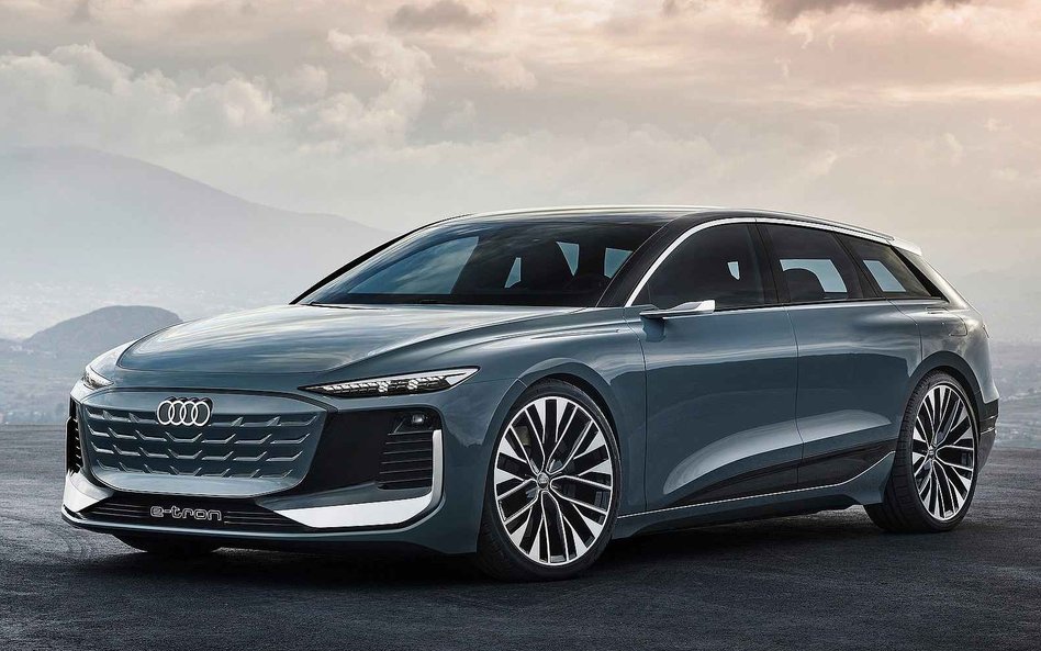 Audi A6 Avant E-Tron Concept: Elektryczna przyszłość modelu A6 kombi