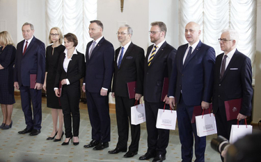 Nowi ministrowie rządu Mateusza Morawieckiego