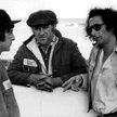 Jerry Schatzberg z Alem Pacino i Gene'em Hackmanem na planie „Stracha na wróble”