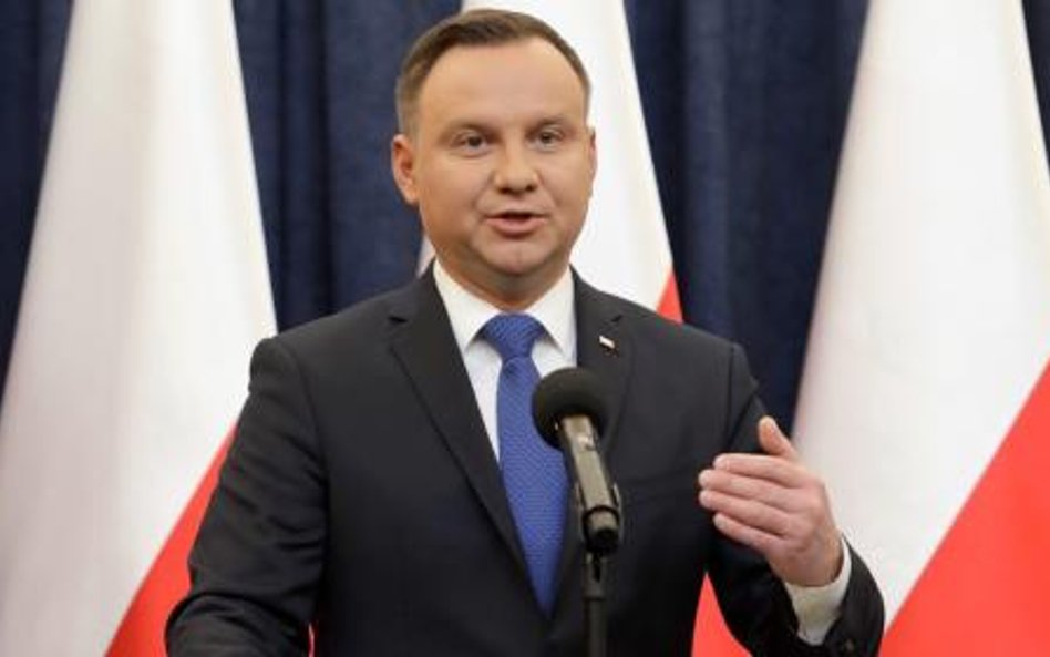 Prezydent Andrzej Duda podkreślił, że jest dla niego ważne, by Polacy nie byli pomawiani o udział w 