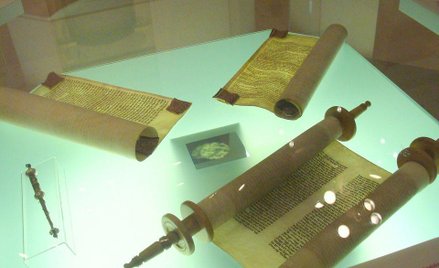 Wewnątrz Muzeum Żydów Mazowieckich w Płocku