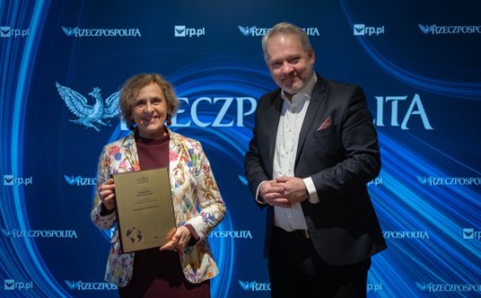 Nagrodę „Zielony Orzeł Rzeczpospolitej” w kategorii „Organizacja ekologiczna” odebrała Dorota Chmiel