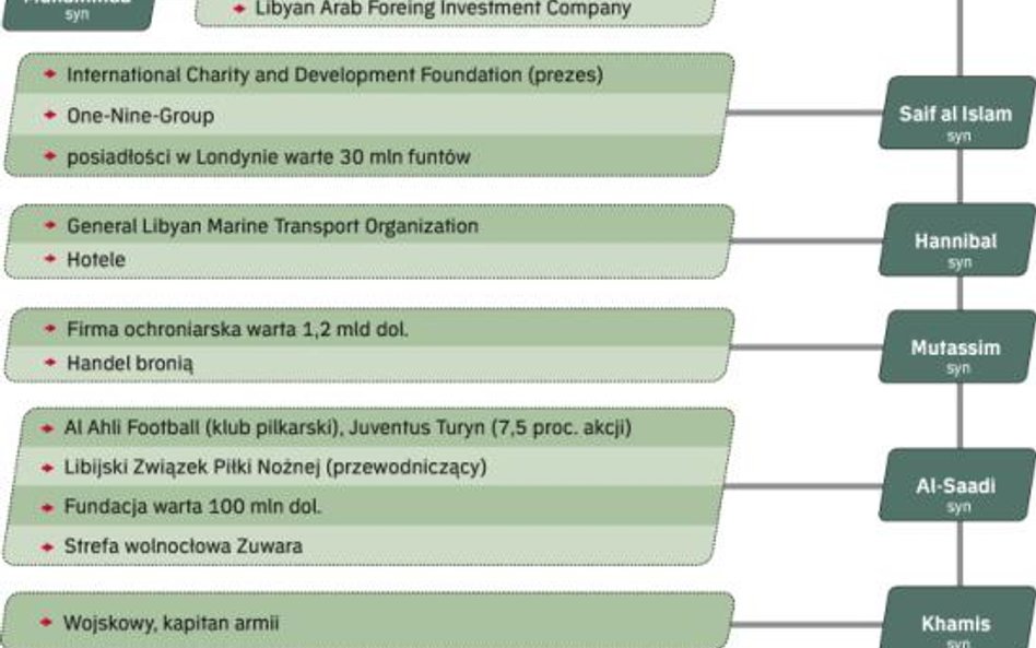 Kaddafi, historia gromadzenia majątku