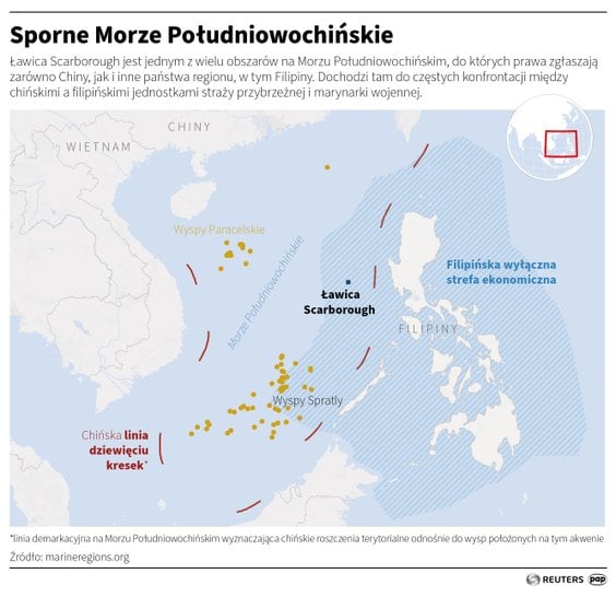 Sporne Morze Południowochińskie