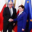 Frans Timmermans zgodził się z Beatą Szydło, że spór o TK musi być rozwiązany w Polsce