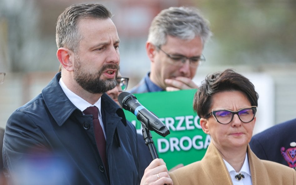 Wicepremier, minister obrony, prezes PSL Władysław Kosiniak-Kamysz oraz Urszula Nowogórska, była prz