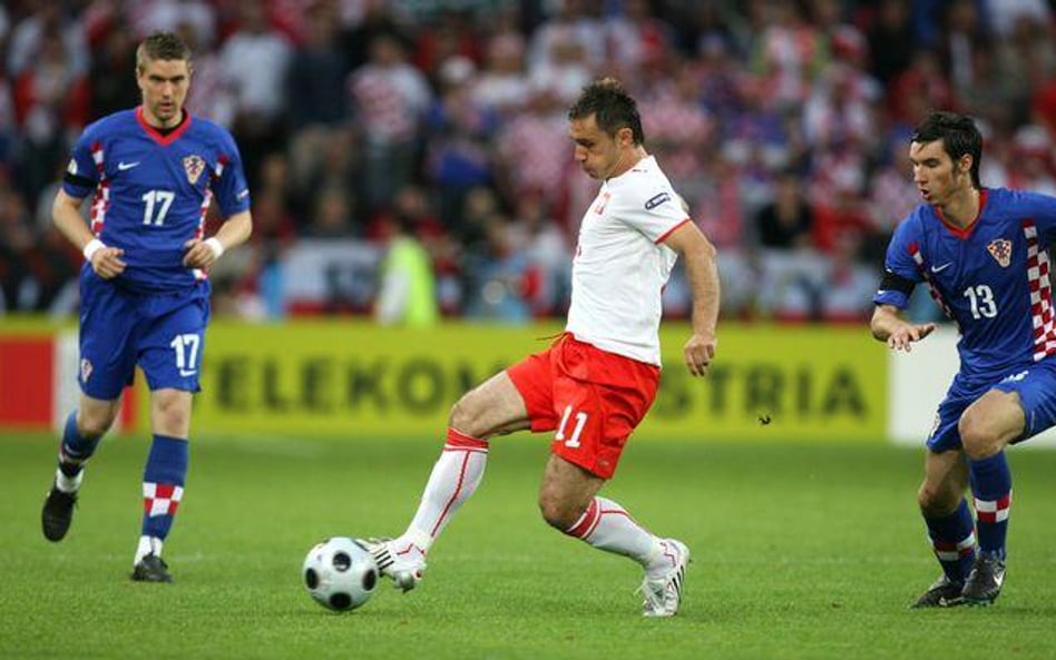 Mecz Polska-Chorwacja na stadionie w Klagenfurcie