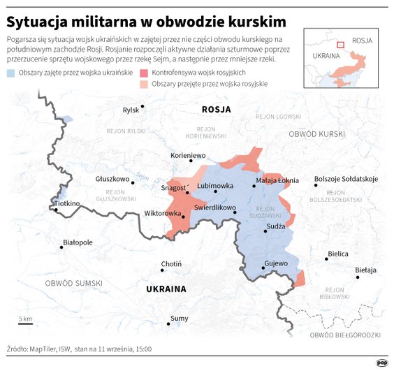 Sytuacja w obwodzie kurskim