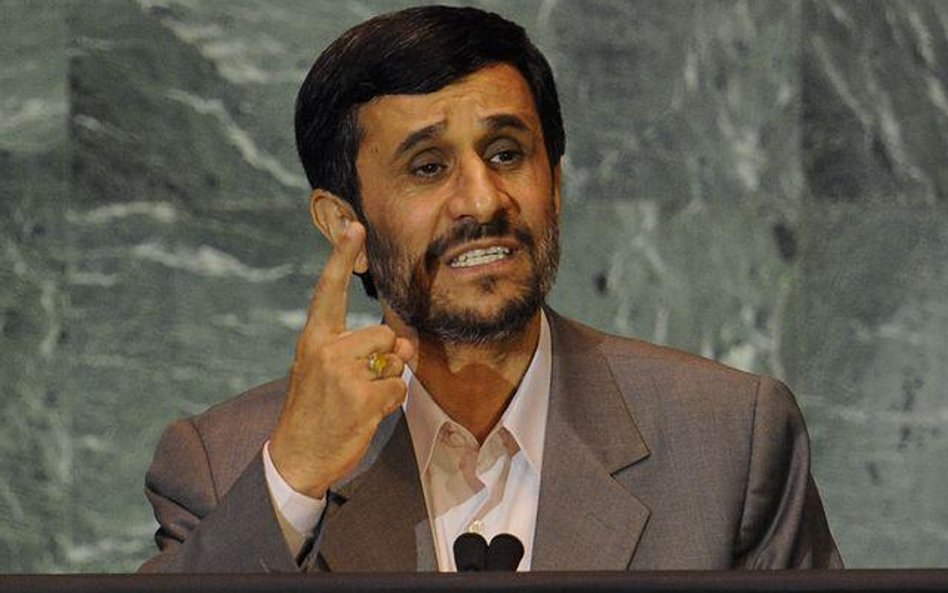 Prezydent Iranu Mahmud Ahmadineżad.