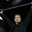 Dave Gahan podczas koncertu w Warszawie w 2006 r.
