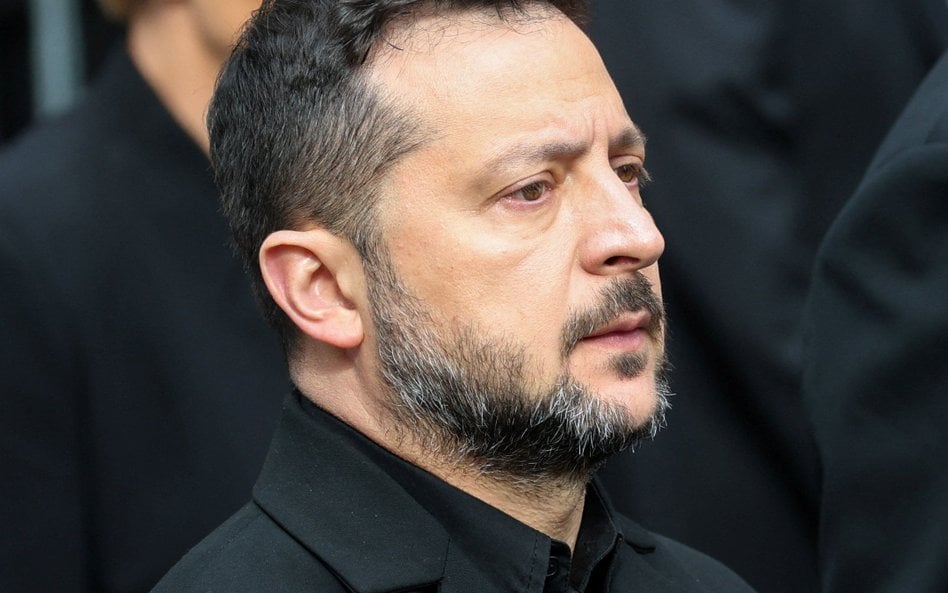Prezydent Ukrainy Wołodymyr Zełenski