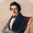 Fryderyk Chopin, akwarela z 1835 r., uznawana za wierny wizerunek kompozytora, namalowana przez Mari